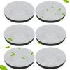 VEGCOO 6 Pcs MicroDisc Replacement Filter Discs for Brita, MicroDisc Replacement Filter Discs, for Fill&Go Bottles and Carafes (6)