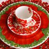Taitù Fil Rouge Bacche Flat Plate 31 cm