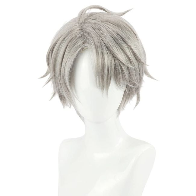 Cosplay Wig Haru Kaida Haru Gray Heat Resistant Wig Wig