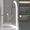 Smart LED Bathroom Mirror Time Date Temp Display Anti-fog Backlit Mirror w Light