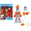 FIRE MAN 5.5" MOVEABLE FIGURE W/ACCESSORIES & ALTERNATES MEGA MAN BY JADA 34222