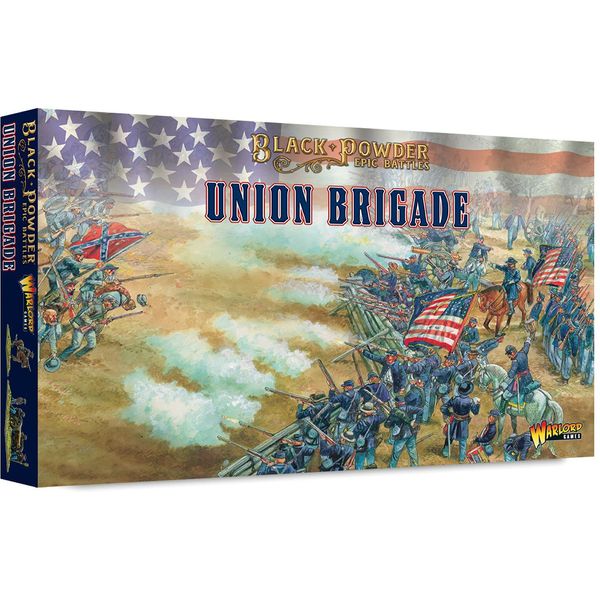 Warlord Black Powder Epic Battles American Civil War Union Brigade Military Table Top Wargaming Plastic Model Kit 312414003