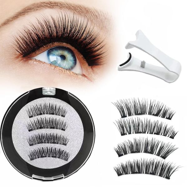 XkuiHF Suction Eyelashes 3D Suction Eyelashes Artificial Eyelashes