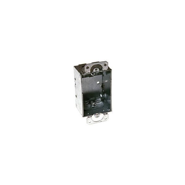 3 in. x 2 in. Switch Box, 1-1/2 in. Deep, NMSC Clamps, Plaster Ears