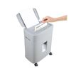 Bonsen 6 Sheet Microcut Shredder With 60 Sheet Autofeed Gray