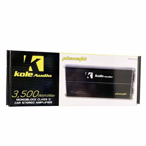 Kole KP3500.1D Class D 3500W Monoblock 1 Ohm Amplifier - Sub Bass Knob - New Amp