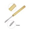 sourcing map 3 in 1 Mini Multifunction Copper Hammer and Screwdriver 10mm Dia Multitool Hammer with Slotted Screwdriver