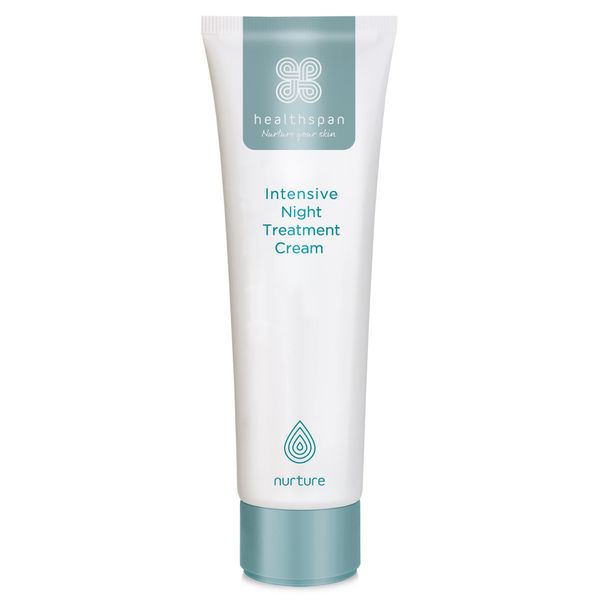 Healthspan Intensive Night Treatment | Overnight treatment for face & neck | Anti-ageing ingredients retinol & hyaluronic acid | Clinically proven to reduce the appearance of wrinkles & age spots