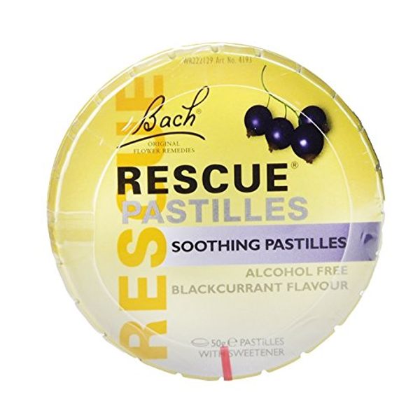 2 Pack x Pastilles Blackcurrant (50g) - Rescue