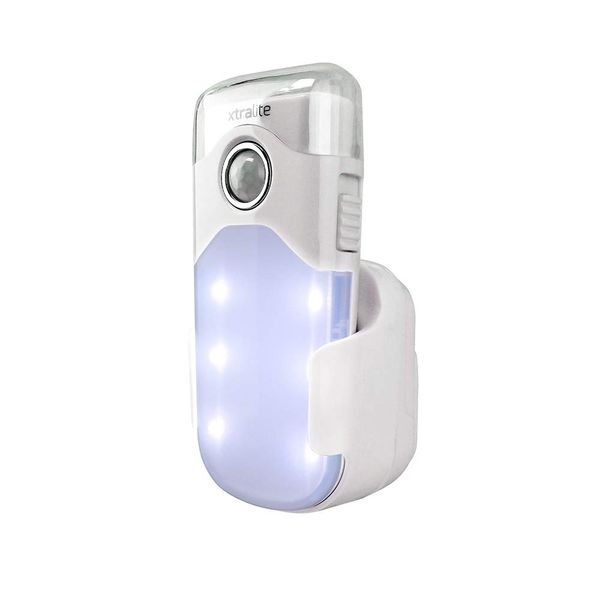 Xtralite Nitesafe Duo Rechargeable Night Light Torch - 3 Function LED Night Light, Torch and Motion Sensor Power Cut Light