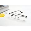 Eyekepper Quality Spring Hinges Half-Rim Reading Glasses Gunmetal +1.75