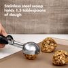 OXO Good Grips Medium Cookie Scoop,Black/Silver