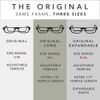 Clic Magnetic Reading Glasses for Men or Women, Computer Readers, Original (S-M, Red, 2.50 Magnification)