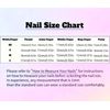 Medium Reusable Rave UV Black Light Reactive Coffin PressOn Nails With Glue Tabs