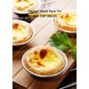 Keysui Thicker Cake Cup Egg Tart Pudding Mould DIY Tools 24 Pieces