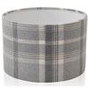 10"(25cm) Balmoral Grey Tartan/Table Lamp/Ceiling Light