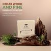 ZÆT Cedarwood & Pine Soap Bar - 4 Pack