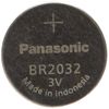 1 X PANASONIC BATTERIES - BR2032 - LITHIUM BATTERY, 3V, COIN CELL