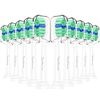 Toptheway Toothbrush Replacement Heads Compatible with Philips Sonicare ProtectiveClean DiamondClean C2 G2 W 4100 5100 HX9023 Plaque Control, 10 Pack
