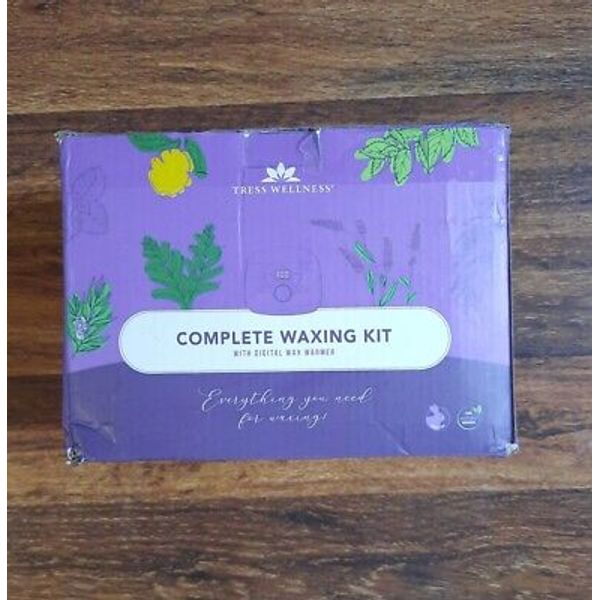 Tress Wellness Complete Waxing Kit Hair Removal With Digital Wax Warmer