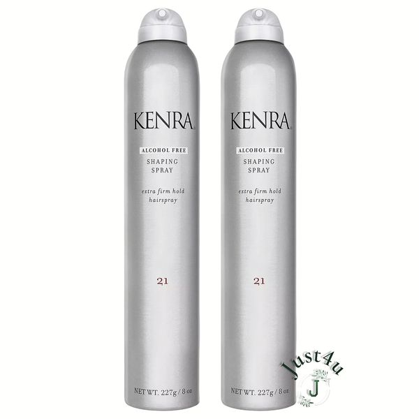 Kenra Alcohol Free Shaping Spray 21, 8oz. (2PACK)