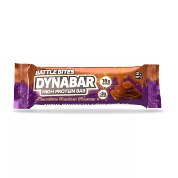 Battle Bites Dynabar Chocolate Fondant Protein Bar 60g