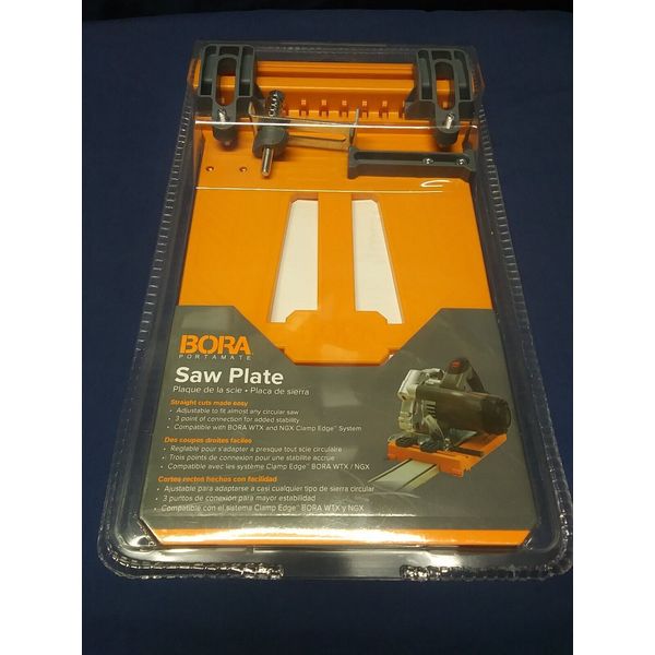 Bora 542006 WTX Saw Plate  Circular Saw Guide Rail Professional Results