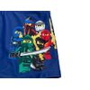 LEGO Ninjago Swimming Trunks with Elastic Waistband and Drawstring Blue, blue