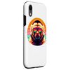 iPhone XR Retro Sunset Sunglasses Capuchin Monkey Case