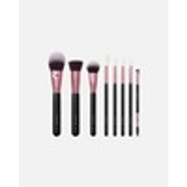 Flash Of Rosè 8-Piece Rose Gold Brush Set