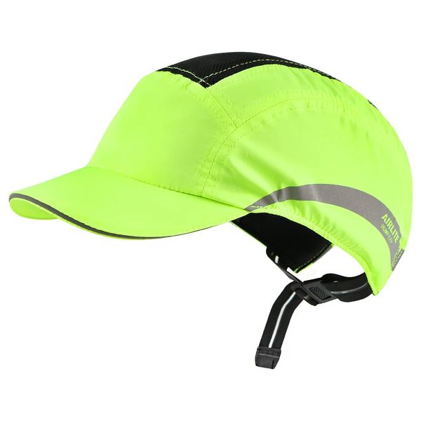 GREEN DEVIL AIRLITE Serie Anstoßkappe Sicherheitsmütze Super Leichter Atmungsaktiver Baseball Cap-Stil Sicherheitskappe Kopfschutz Schutzkappe mit ABS Hartschale Anti-Schock