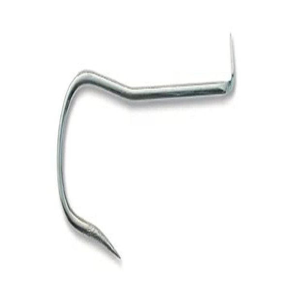 Mustad Gaff Hook, Barbless, Bent Back Shank W/Tapered Spike - 2