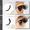 Easy Fan Lashes Quewel Russian Volume Lash Extensions 0.10 D Curl 13mm Reusable Box Russian Lashes Volume Lash Extensions Self Fanning Eyelash Extensions Automatic Blooming Lash Extensions(0.10-D-13)