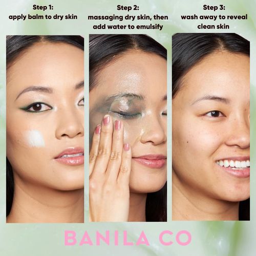 BANILA CO Clean it Zero Pore Clarifying Cleansing Balm (BIG SIZE) - Korean Makeup Remover for Oily/Acne Prone Skin - Vegan & Made with Tea tree oil + 4-Terpineol - 180ml/6.08 fl oz…