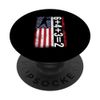 Baseball Saying 6+4+3=2 Double Play Baseball Player PopSockets Swappable PopGrip