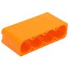 2PCS Industrial Plastic Adjustable 18650 Battery Pack Spot Welding Fixing Clamp (4-Section)