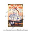 1956 baseball   Program metal tin sign bathroom wall art