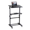 Mobile Lectern Stand Up Desk