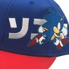Sonic Kanji Pre-Curved Bill Adults Snapback Cap Multi Colour