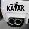 Kayak Sticker Kayaker Decal River Life, Bumper Sticker