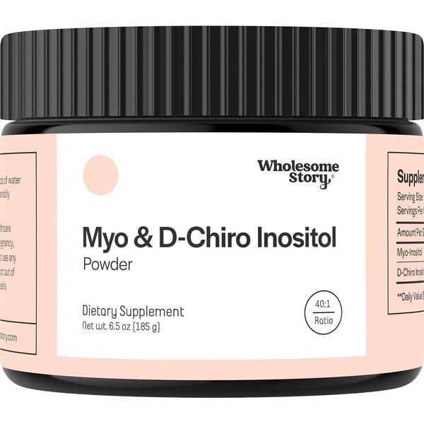 Inositol Supplement Powder | Myo-Inositol & D-Chiro 6.5 Ounce (Pack of 1)