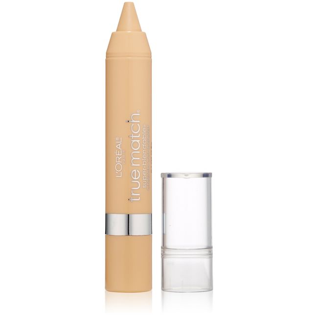 L’Oréal Paris True Match Super Blendable Crayon Concealer, Fair/Light Warm, 0.1 oz.