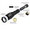 Super-Bright 90000LM LED Tactical Flashlight 5 Modes Zoomable Torch Light 2Pack