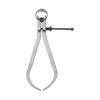 sourcing map Spring Joint Caliper 6 inch / 150mm Adjustable Spring Outside Caliper with Solid Nut for Wood Turning Lathe Work