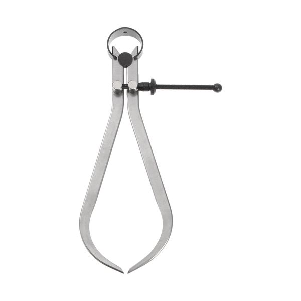 sourcing map Spring Joint Caliper 6 inch / 150mm Adjustable Spring Outside Caliper with Solid Nut for Wood Turning Lathe Work