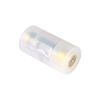 AA to Size C Battery Adapters Holder Switcher Converter Cases Box White 4 Pack Output Case Box Parallel Serial