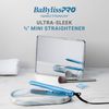 BaBylissPRO 3/4" Ultra-Sleek Mini Straightener, Flat Iron