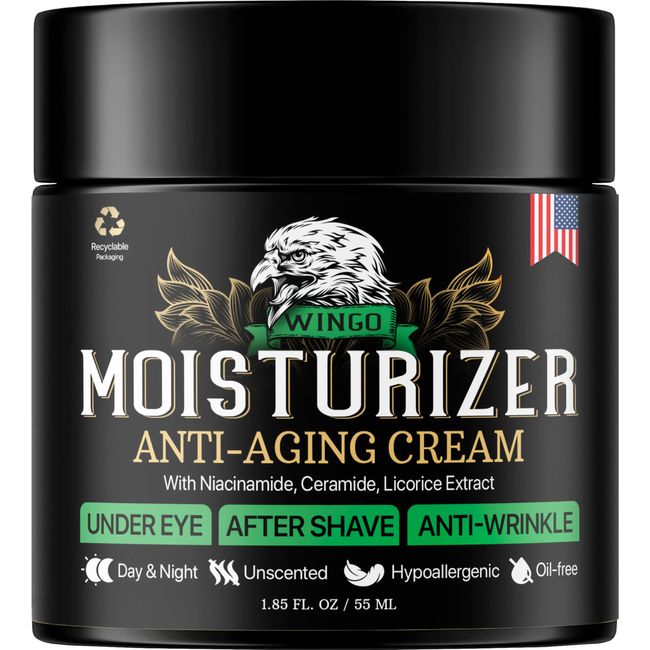 Men Anti-Aging Face Cream After Shave - Day & Night Men's Face Moisturizer Cream