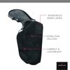 Safariland 25 Inside-The-Pocket Holster, S&W J-Frame, Ruger SP101 or Similar 2", Pocket, Plain Black, Left Hand