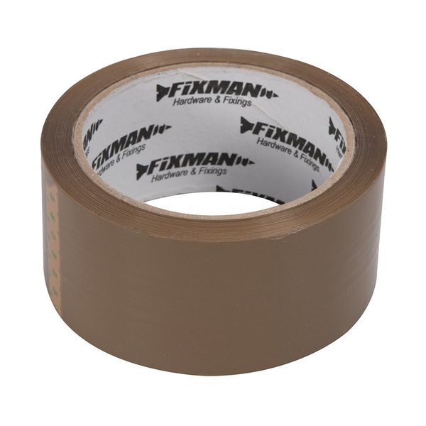 Fixman 190368 Packing Tape 48 mm x 66m Brown